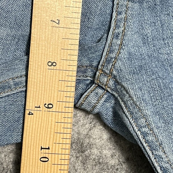 Rag & Bone Skinny Jeans Womens 29 Blue Ripped Distressed Denim Light Wash - Picture 8 of 16